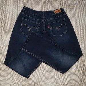 Levi's 524 Straight Denim Jeans Size 9